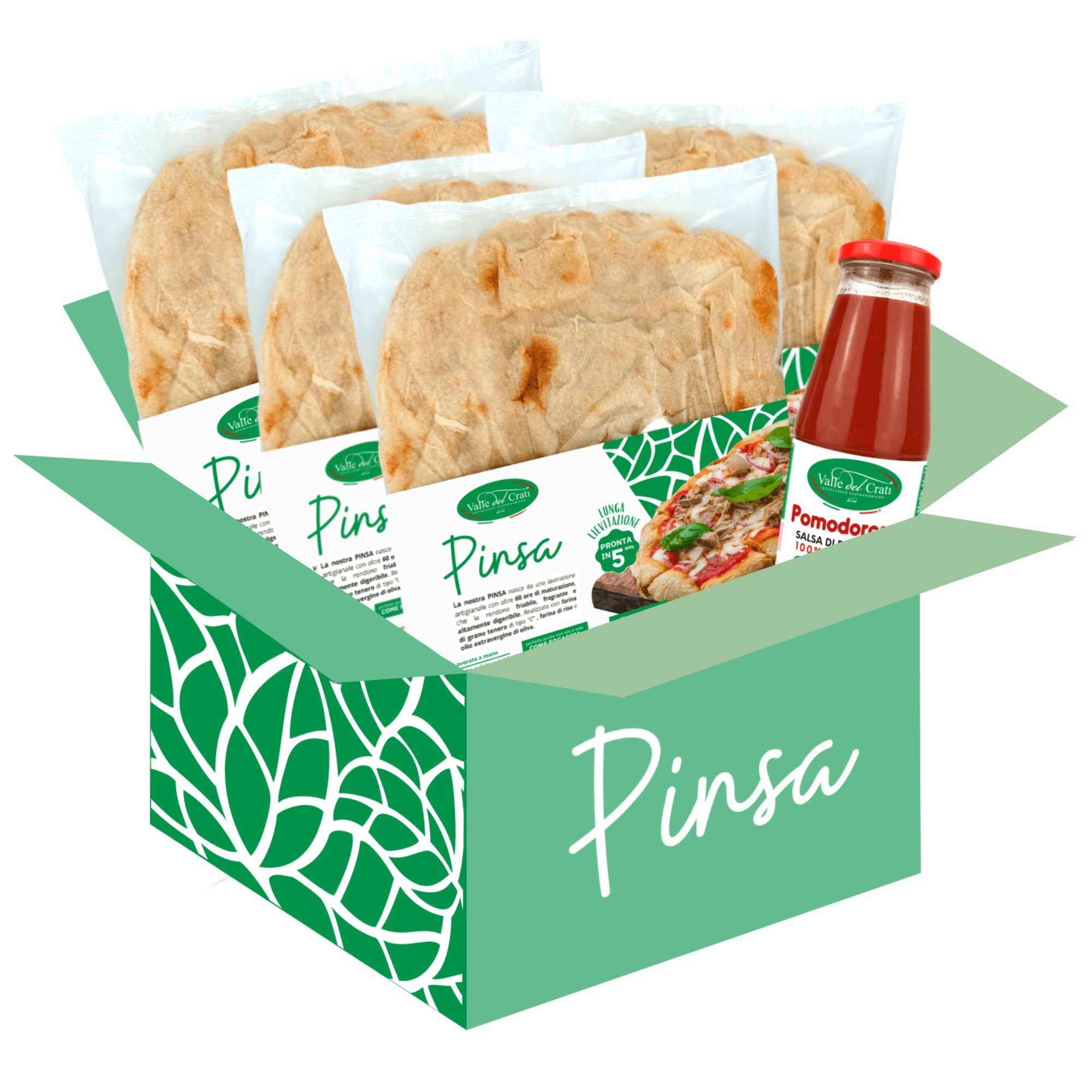 Pinsa Box con Pomodorossa