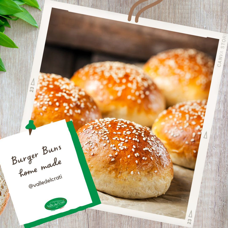 Burger Buns home made - Valle del Crati