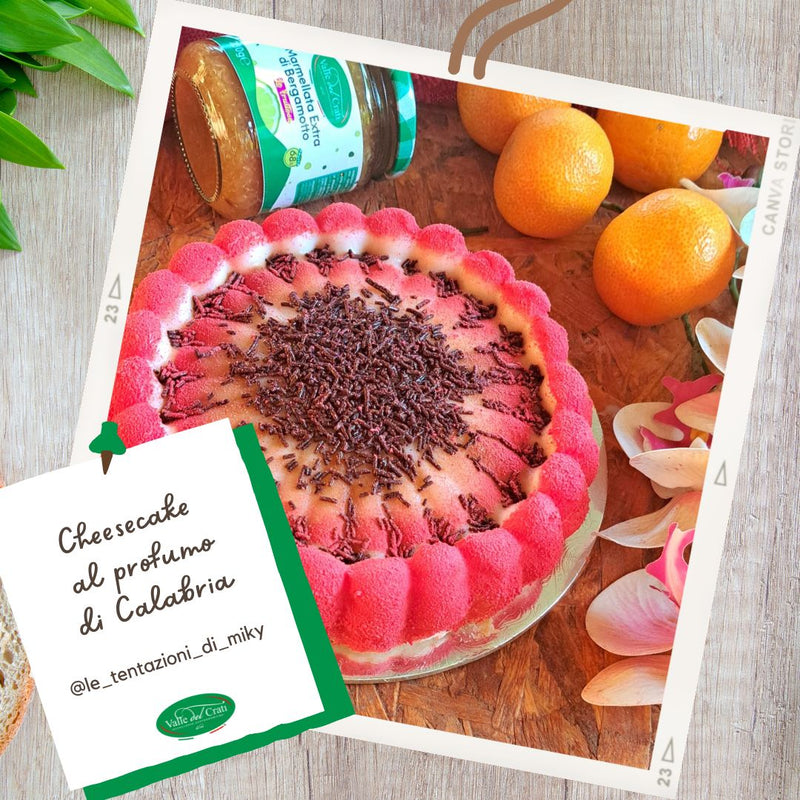 Cheesecake al profumo di Calabria - Valle del Crati