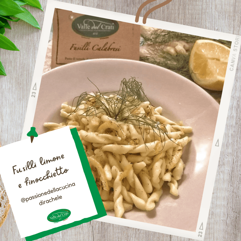 Fusilli Calabresi Limone e Finocchietto - Valle del Crati