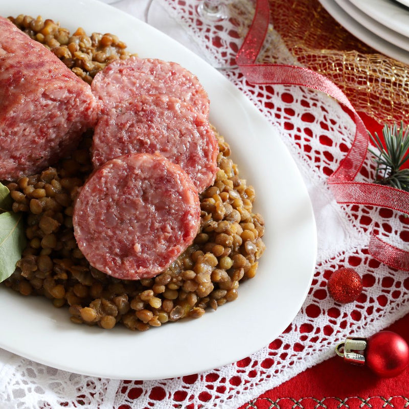 Lenticchie e cotechino? Non solo a Capodanno!