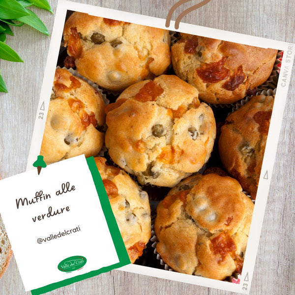 Muffin alle verdure - Valle del Crati