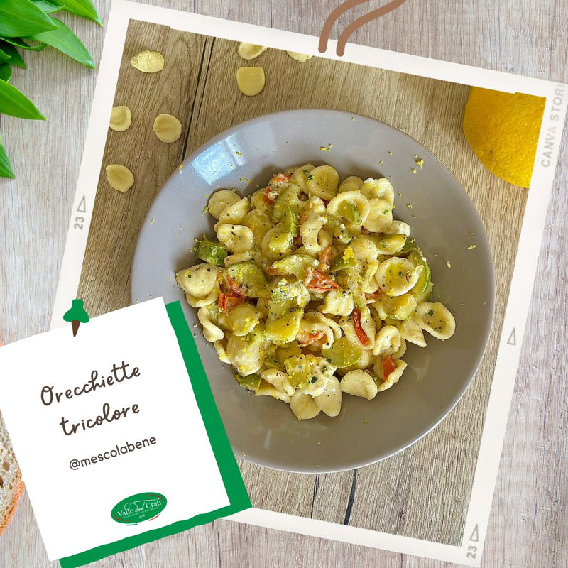 Orecchiette tricolore - Valle del Crati