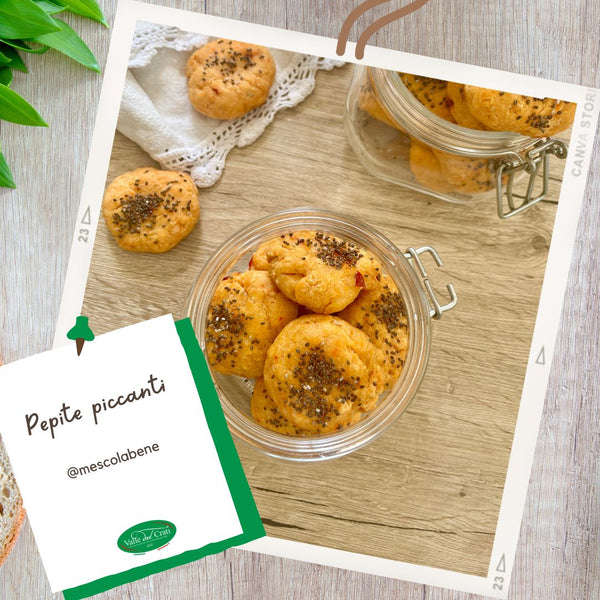 Pepite piccanti: biscotti al peperoncino per aperitivo - Valle del Crati