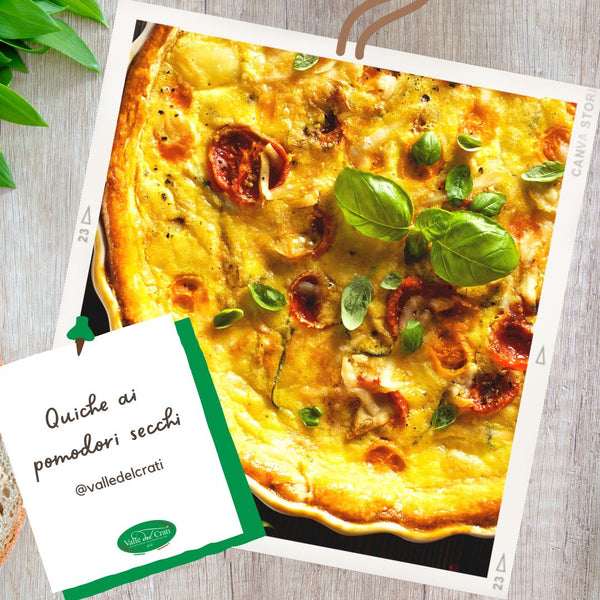 Quiche ai pomodori secchi - Valle del Crati