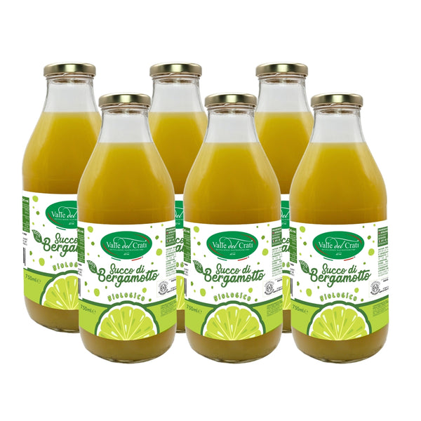 Succo di Bergamotto Biologico 750ml - 6 Bottiglie