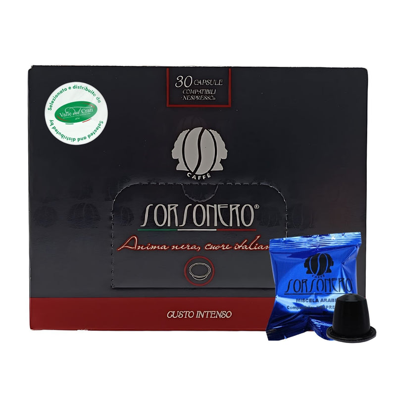 Sorsonero Coffee Pods 30 Nespresso compatible