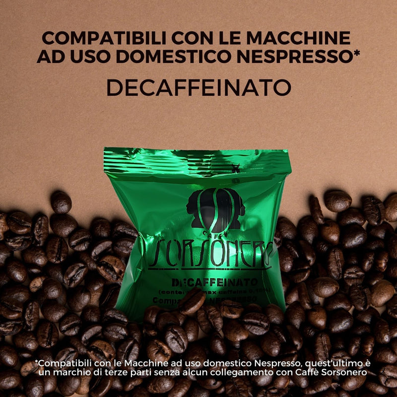 Caffè Sorsonero 100 Capsule compatibili con Nespresso*