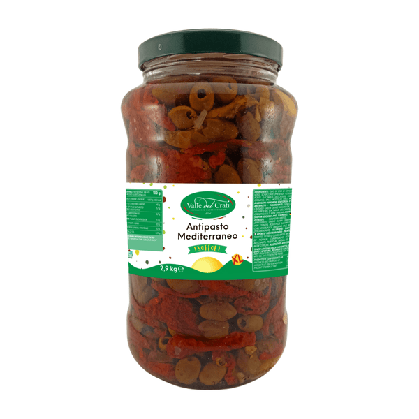 Antipasto Mediterraneo XL | 2.9 Kg - Valle del Crati