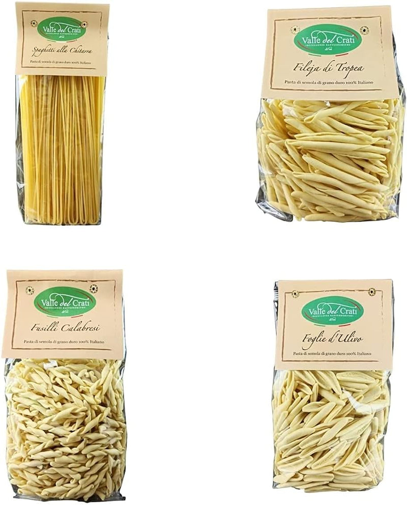 Artisan Italian Pasta Box mit 18 Packungen (9 kg) - Valle del Crati