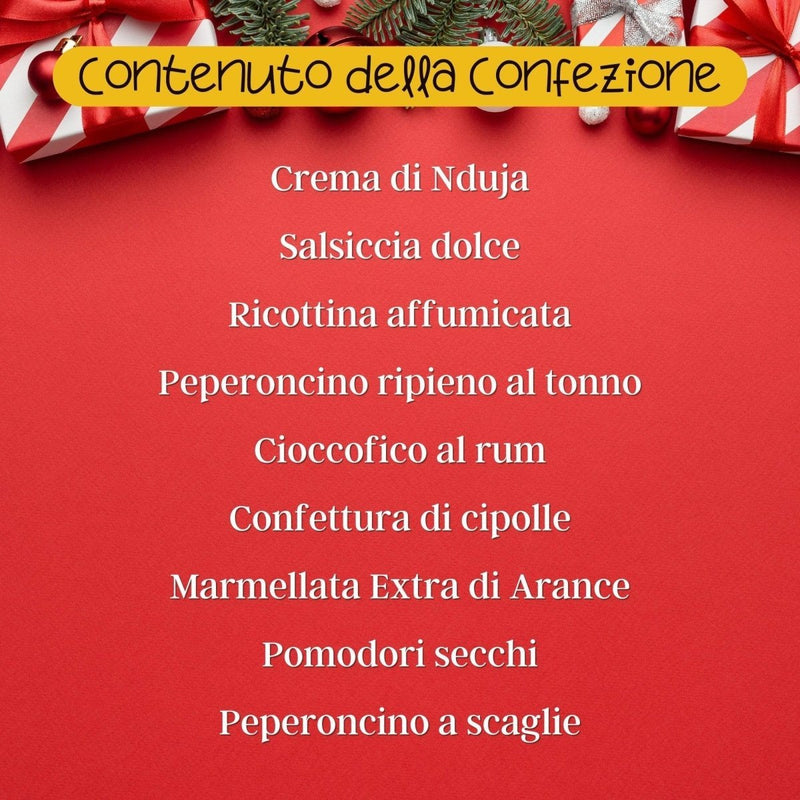 Box Regalo Natale con 9 Prodotti - Valle del Crati