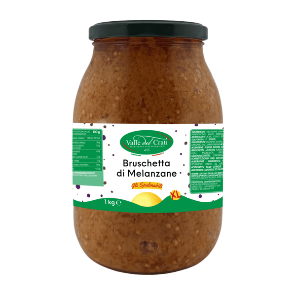 Bruschetta di Melanzane XL | 1 Kg - Valle del Crati