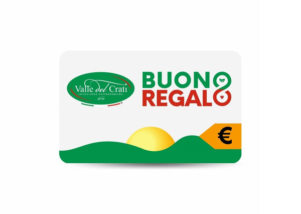 Buono Regalo | Da 20 a 250€ - Valle del Crati