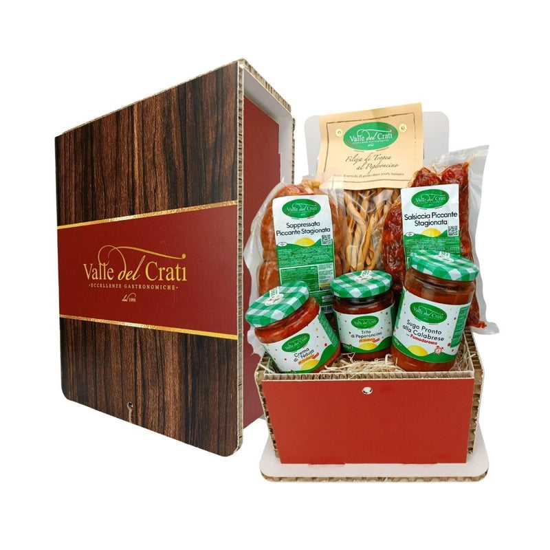 Confezione Regalo di Pasqua con Specialità al peperoncino - Valle del Crati