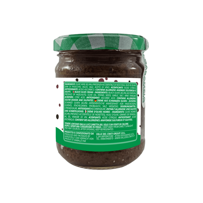 Crema di Olive Nere - Valle del Crati