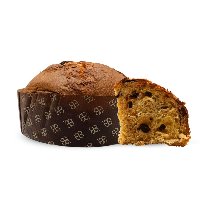 Panettone Artigianale Fichi al Rum e Cioccolato Fondente - 900 gr - Valle del Crati