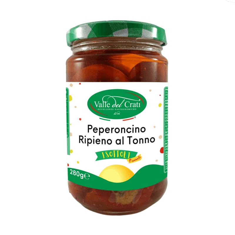 Peperoncino Ripieno al Tonno - Valle del Crati