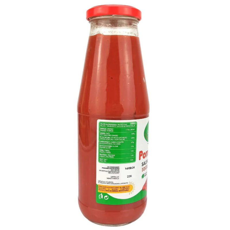 Salsa di Pomodoro Artigianale - 12 Bottiglie - Valle del Crati