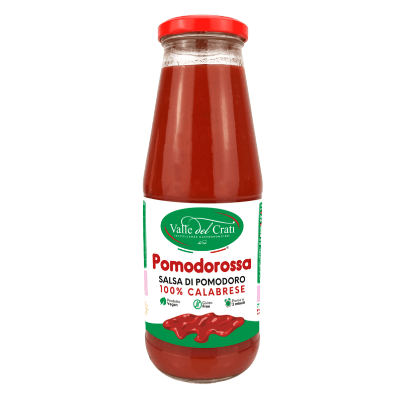 Salsa di Pomodoro Artigianale - 12 Bottiglie - Valle del Crati