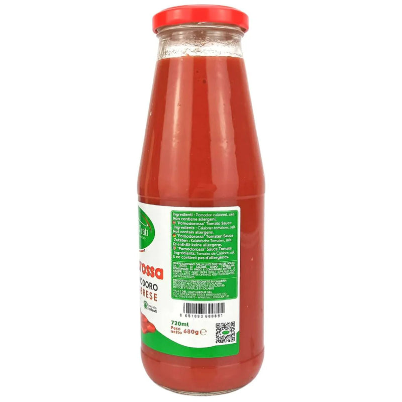 Salsa di Pomodoro Artigianale - 12 Bottiglie - Valle del Crati