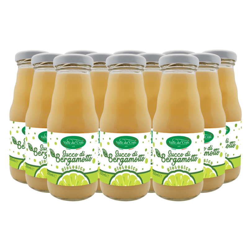 Succo di Bergamotto Biologico 200ml - Confezione da 12 - Valle del Crati