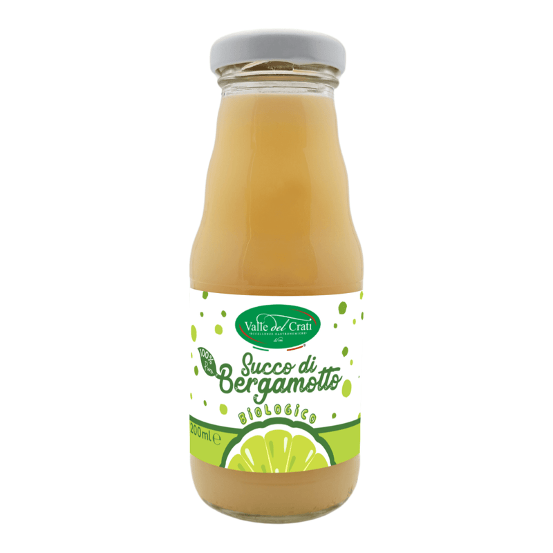 Succo di Bergamotto Biologico 200ml - Confezione da 12 - Valle del Crati