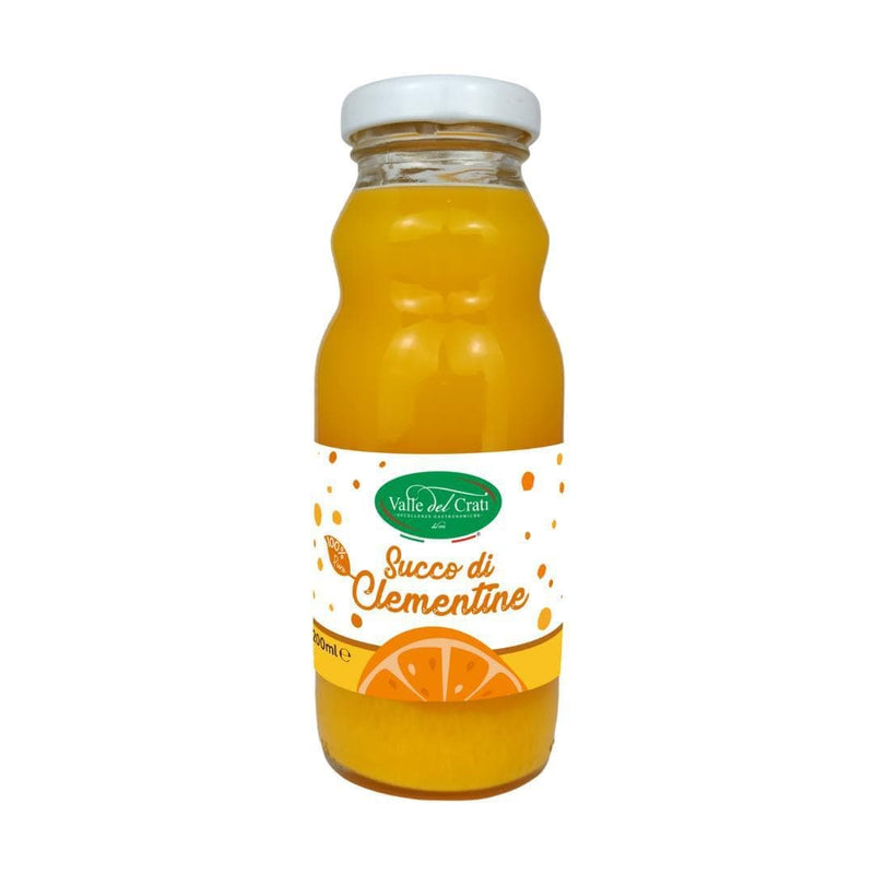 Succo di Clementine 200ml - 12 Bottiglie - Valle del Crati