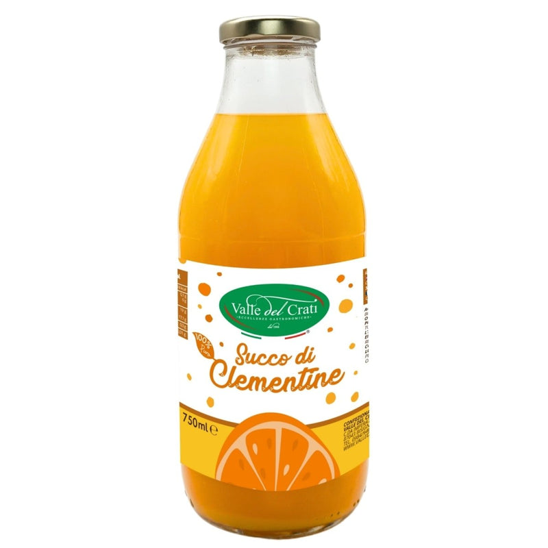 Succo di Clementine 750ml - 6 Bottiglie - Valle del Crati