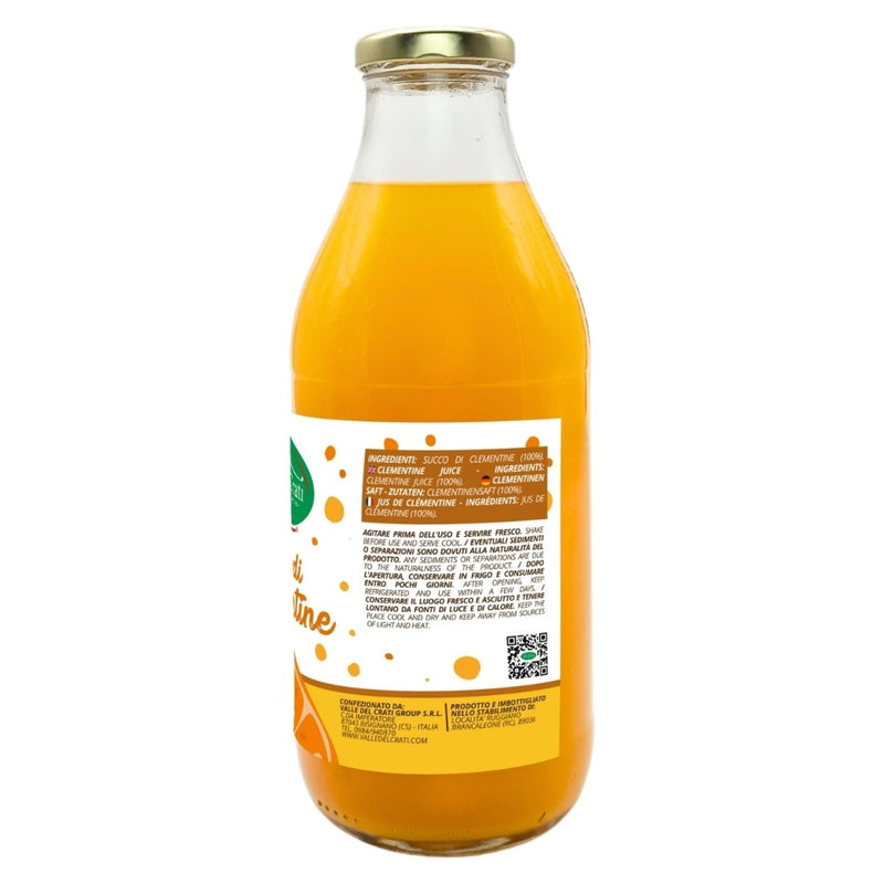 Succo di Clementine 750ml - 6 Bottiglie - Valle del Crati