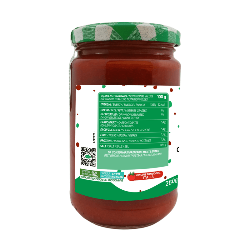 Sugo Pronto ai Pomodori Secchi - Valle del Crati