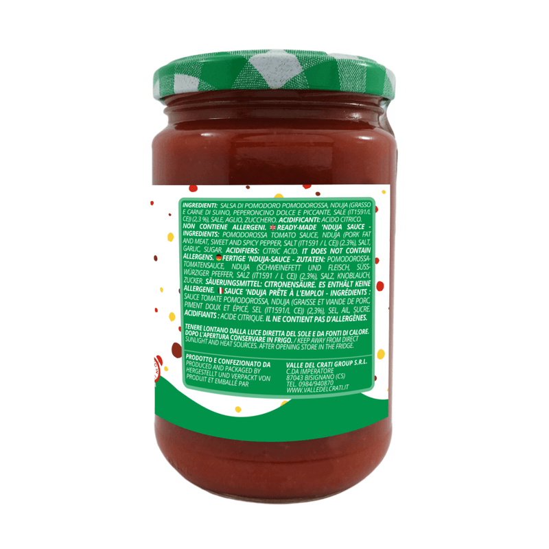 Sugo Pronto alla ‘Nduja - Valle del Crati